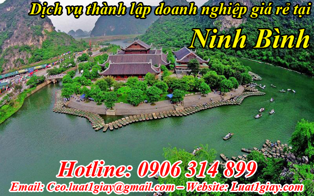 dịch vụ thành lập công ty giá rẻ nhất tại Ninh Bình