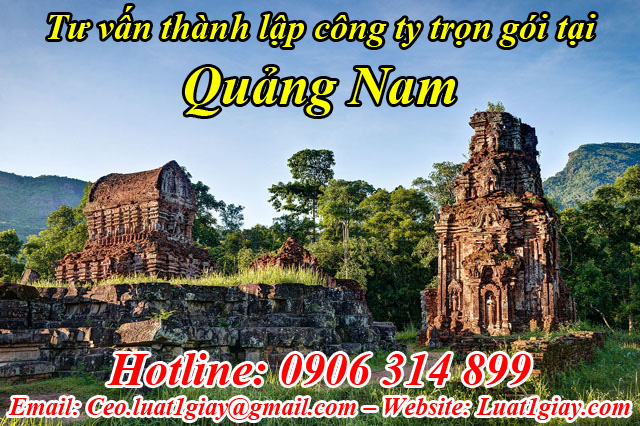 dịch vụ thành lập doanh nghiệp giá rẻ nhất tại Quảng Nam